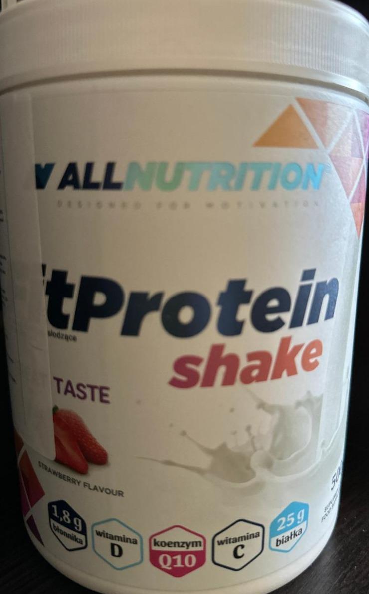 Фото - FitProtein shake Allnutrition