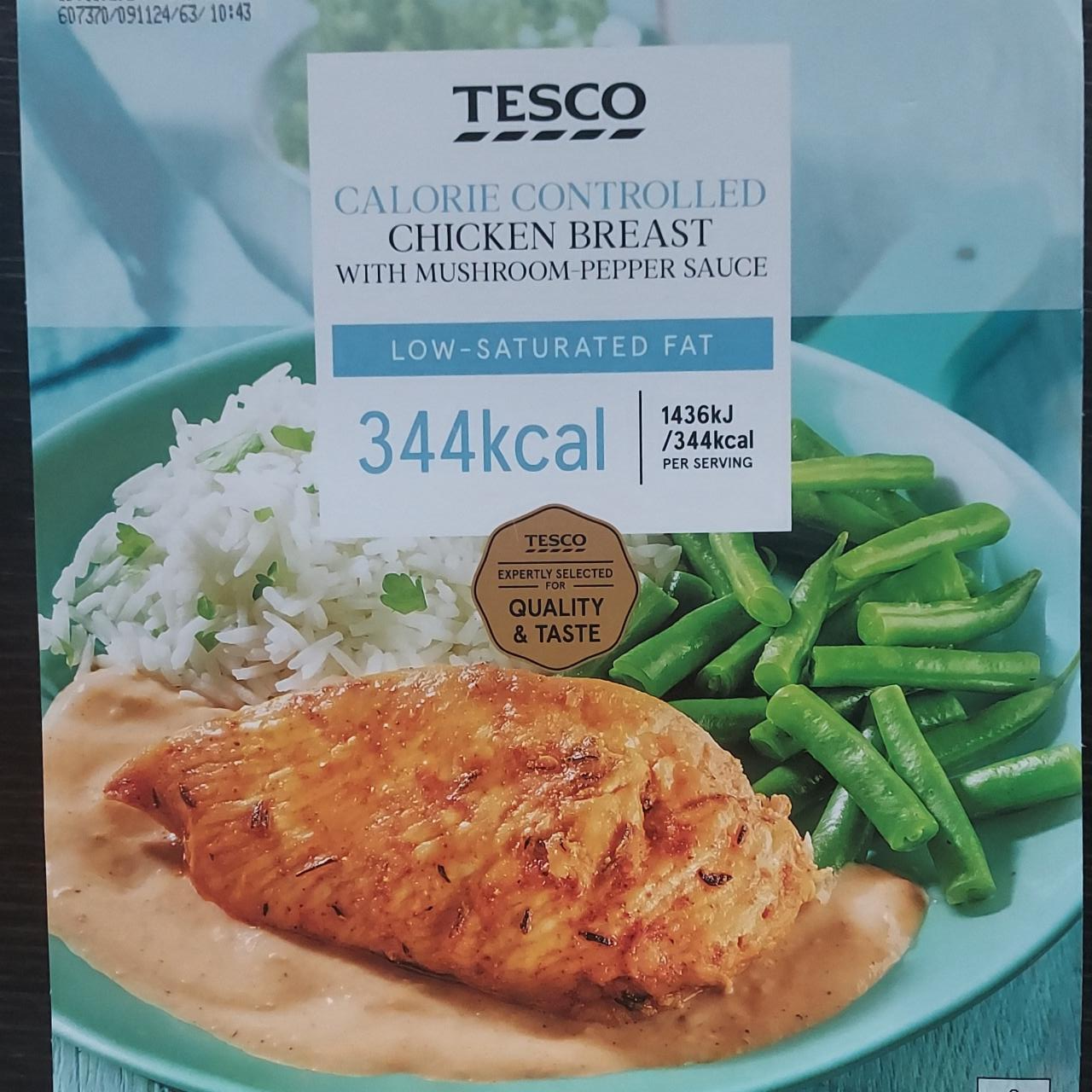 Фото - Calorie controlled chicken breast with mushroom-pepper sauce Tesco