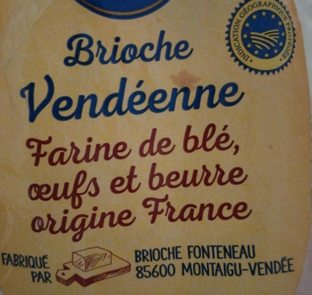 Фото - Brioche vendéenne IGP Nos Régions Ont du Talent