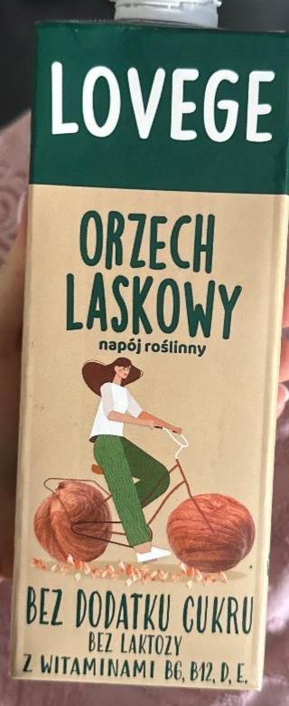 Фото - Napoj roslinny Orzech Laskowy Lovege