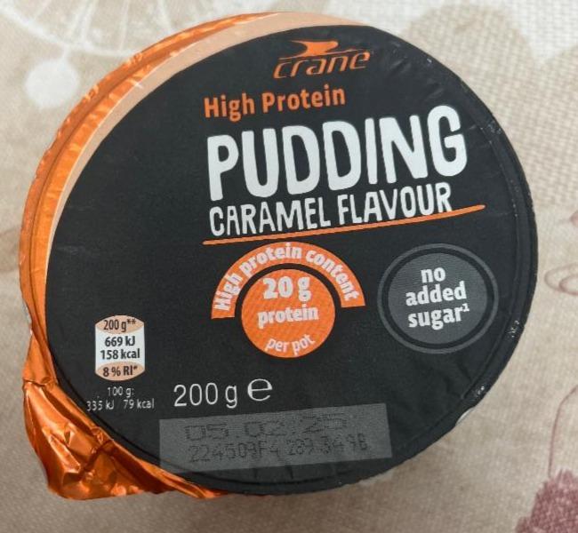 Фото - High protein pudding caramel flavour Crane