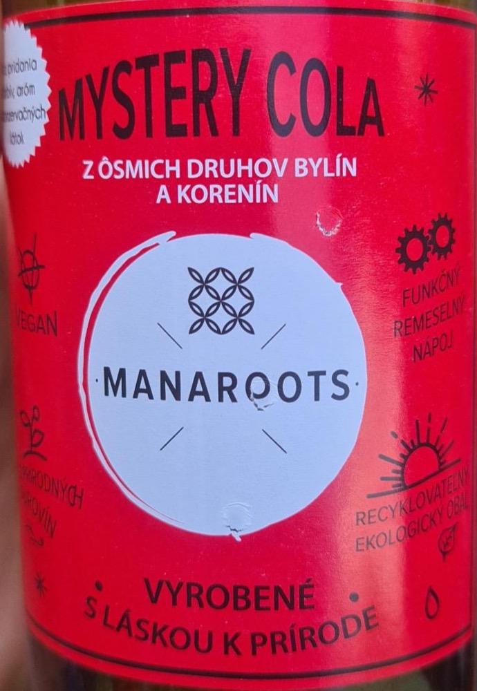 Фото - Mystery cola z osmich druhov bylín a korenin Manaroots