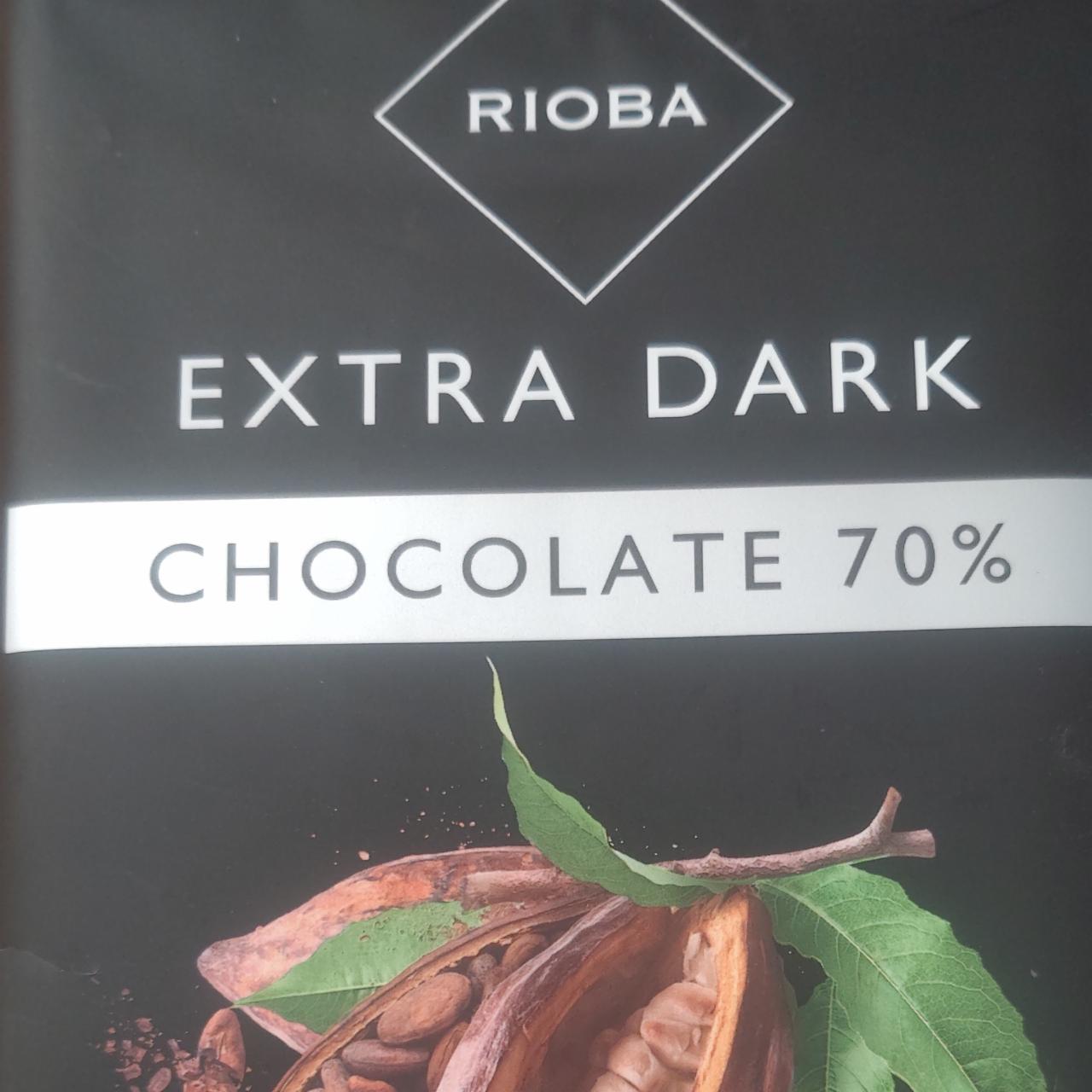 Фото - Chocolate Extra Dark 70% Rioba