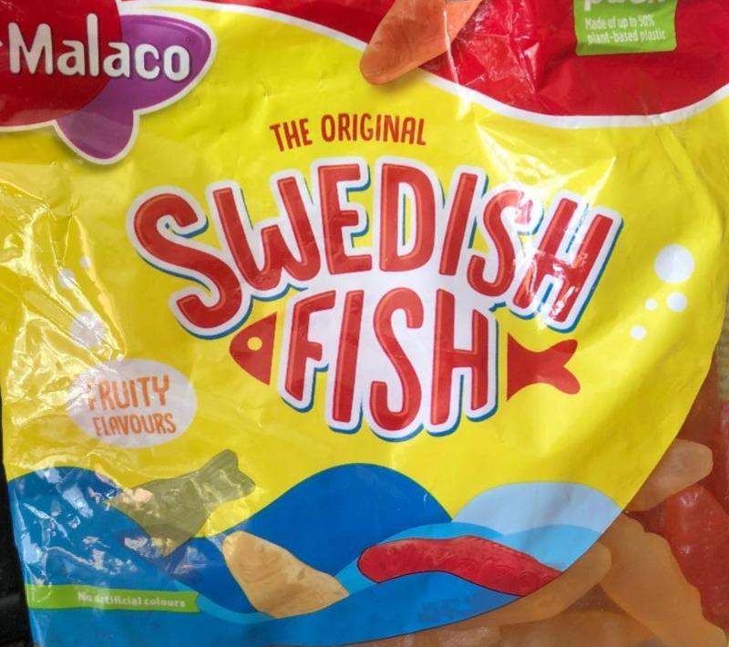 Фото - Swedish Fish fruity flavors Malaco