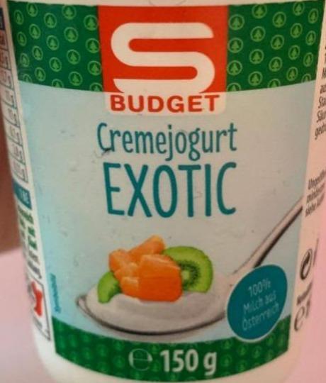 Фото - Cremejogurt exotic S Budget