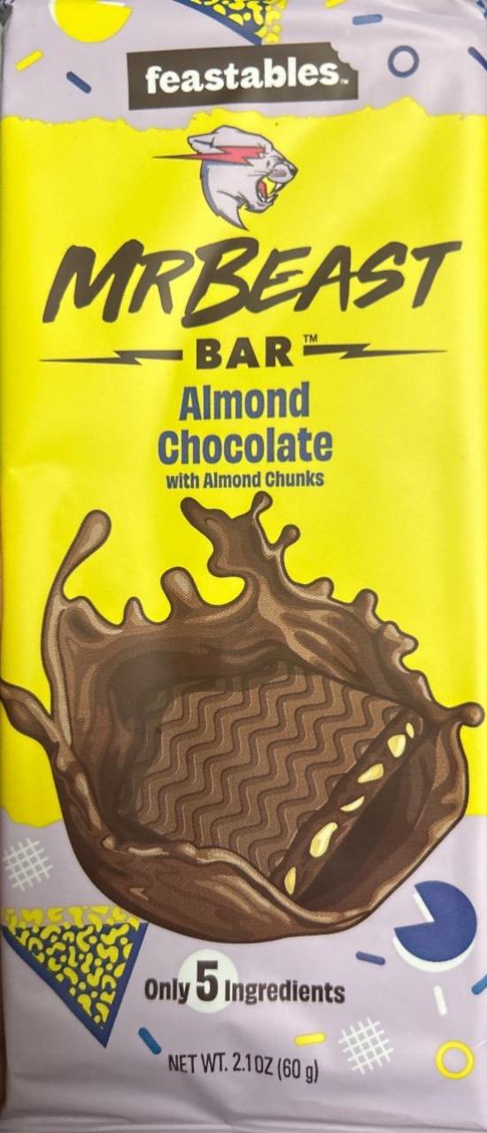 Фото - Bar Almond Chocolate Feastables