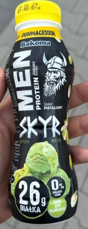 Фото - Men Jogurt pitny skyr smak pistacjowy Bakoma