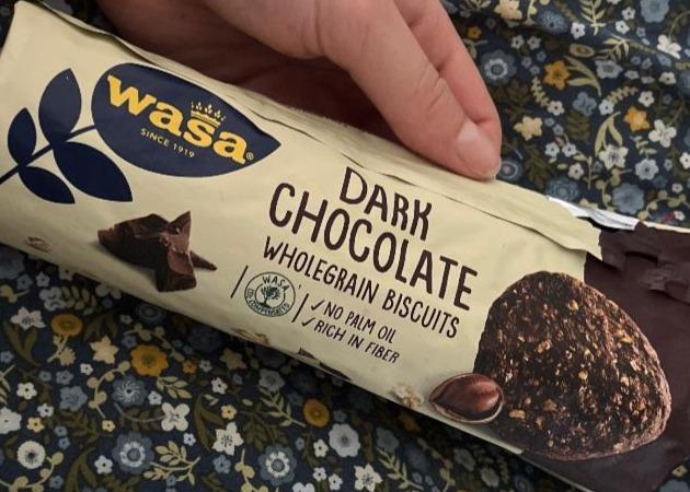 Фото - Dark Chocolate Wholegrain Biscuits Wasa