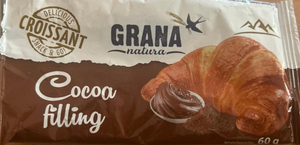 Фото - Croissant cocoa filling Grana natura