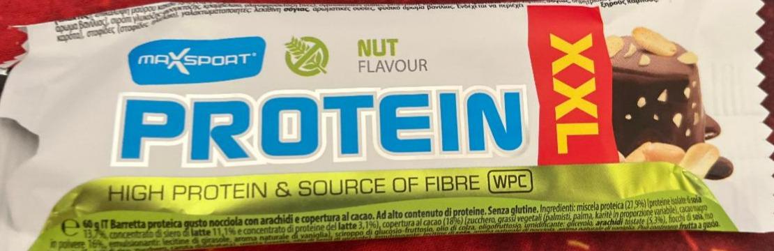 Фото - Protein nut flavour MaxSport