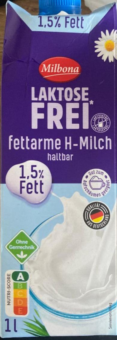 Фото - Laktose Frei fettarme H-Milch haltbar Milbona