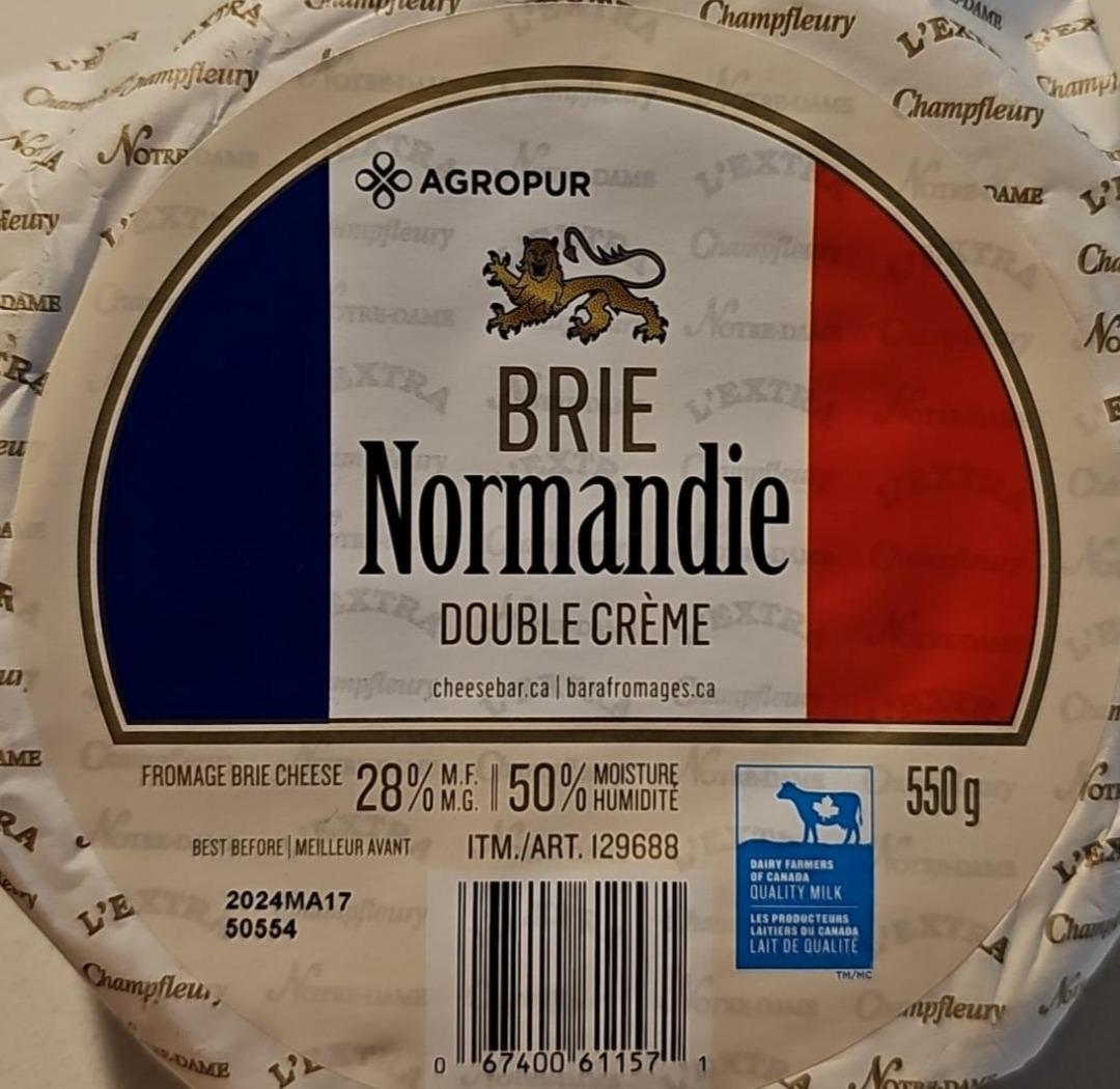 Фото - Brie Normandie Double Creme Agropur