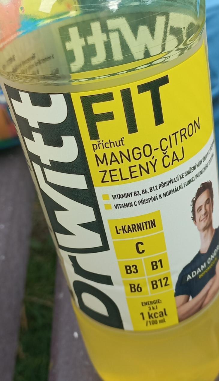 Фото - Fit příchuť mango citron zelený čaj Dr Witt