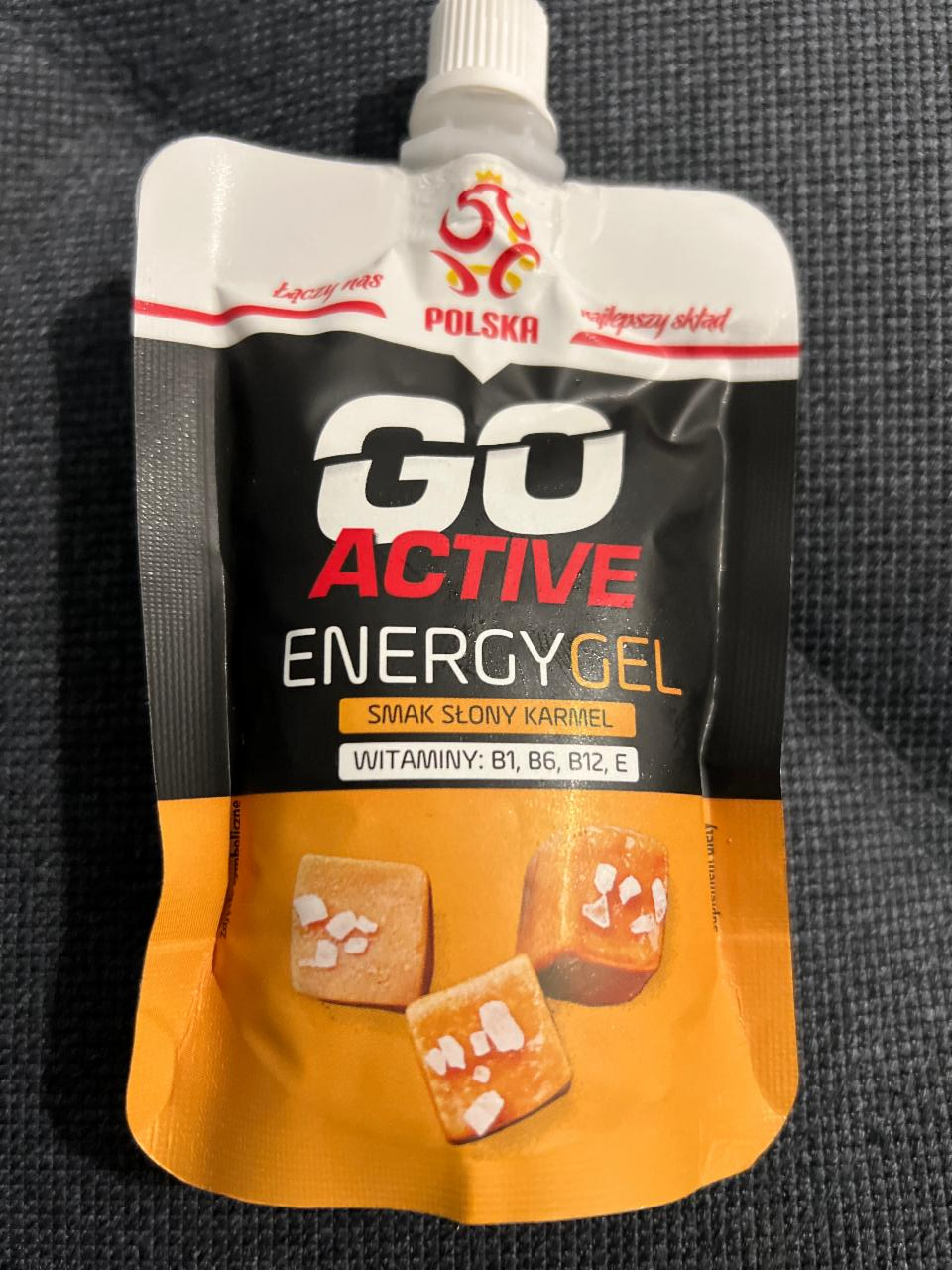 Фото - Energy gel smak słony karmel Go Active