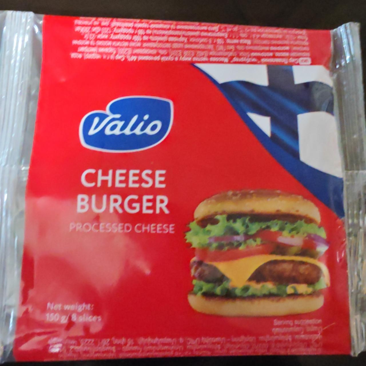 Фото - Сыр плавленый 44% cheese burger Valio