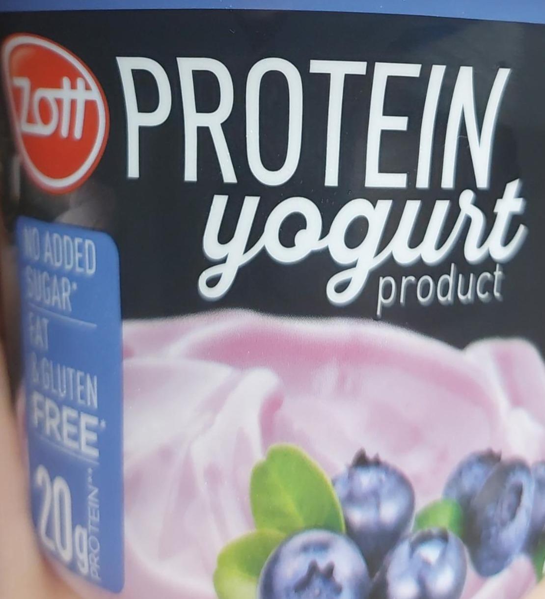 Фото - Protein jogurt blueberry Zott