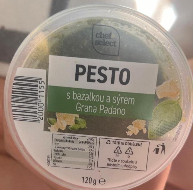 Фото - Pesto s bazalkou a sýrem Grana Padano Chef Select