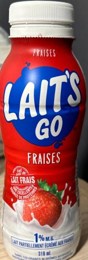 Фото - LAIT’S GO Fraises Lidl