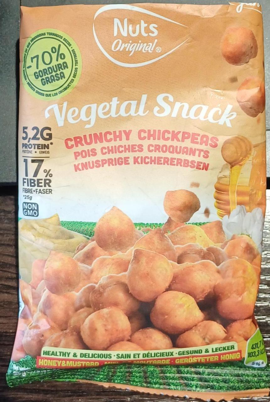 Фото - Vegetal Snack crunchy chickpeas Nuts Original