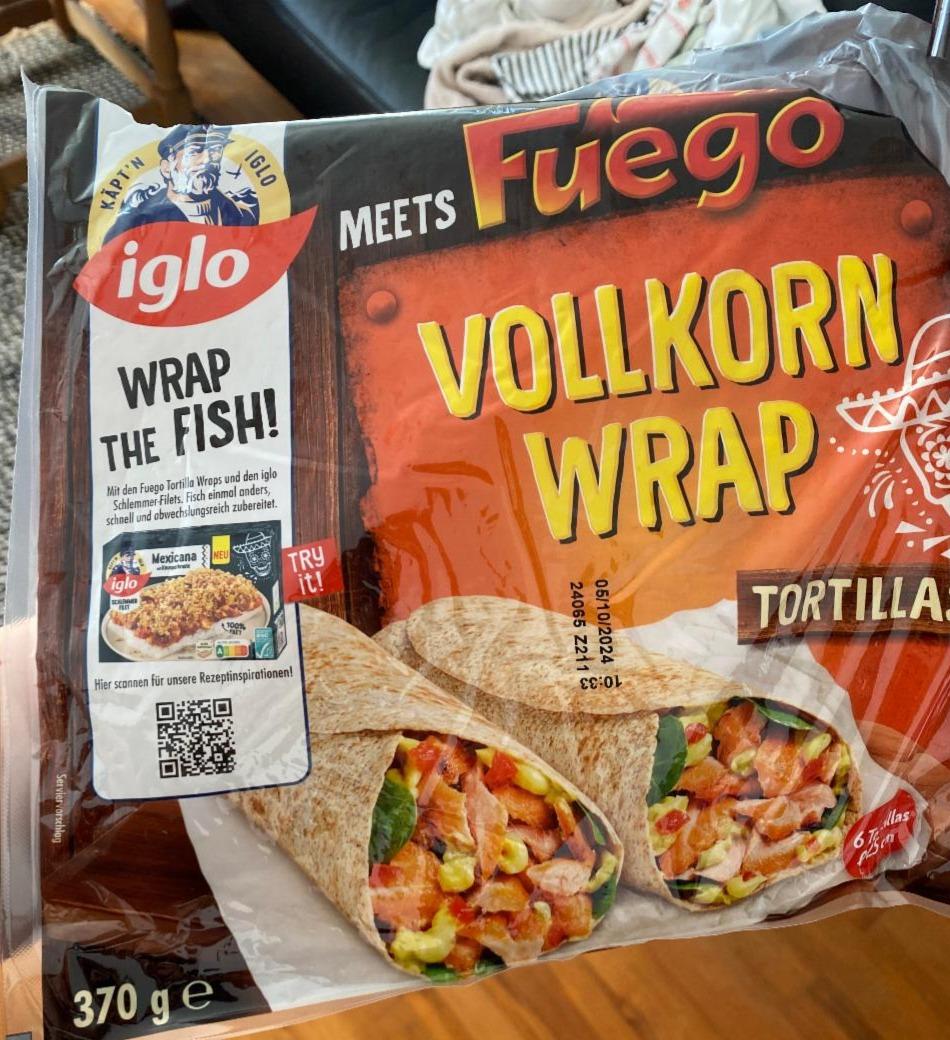 Фото - Vollkorn wrap tortillas Fuego