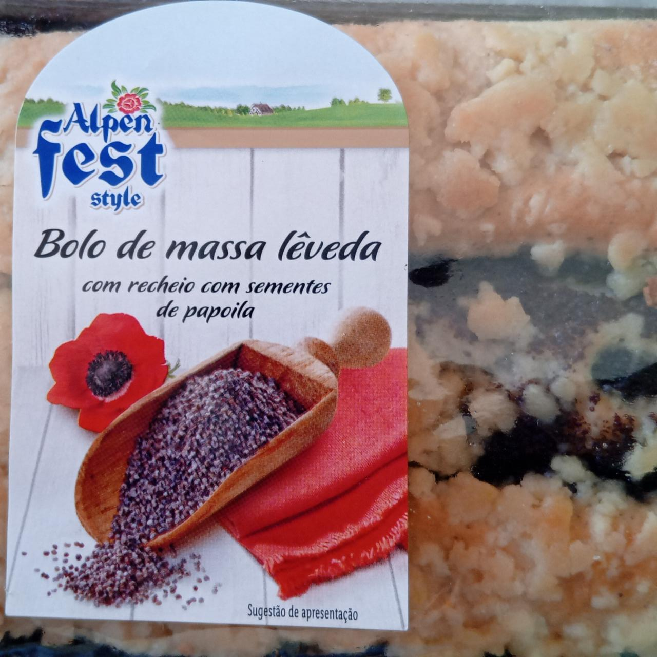 Фото - Bolo de massa leveda Alpen fest style