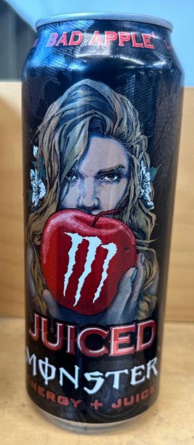 Фото - Напій безалкогольний енергетичний Energy Drink Bad Apple Monster