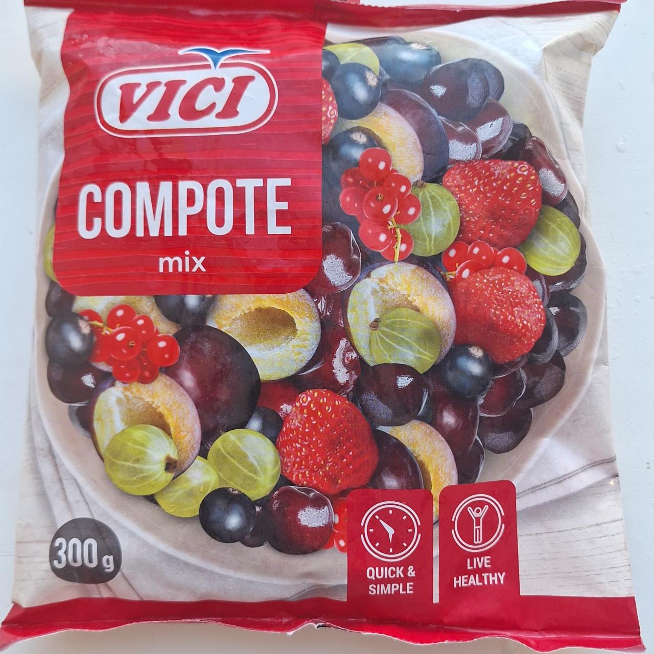 Фото - Суміш компотна швидкозаморожена Compote Mix Vici