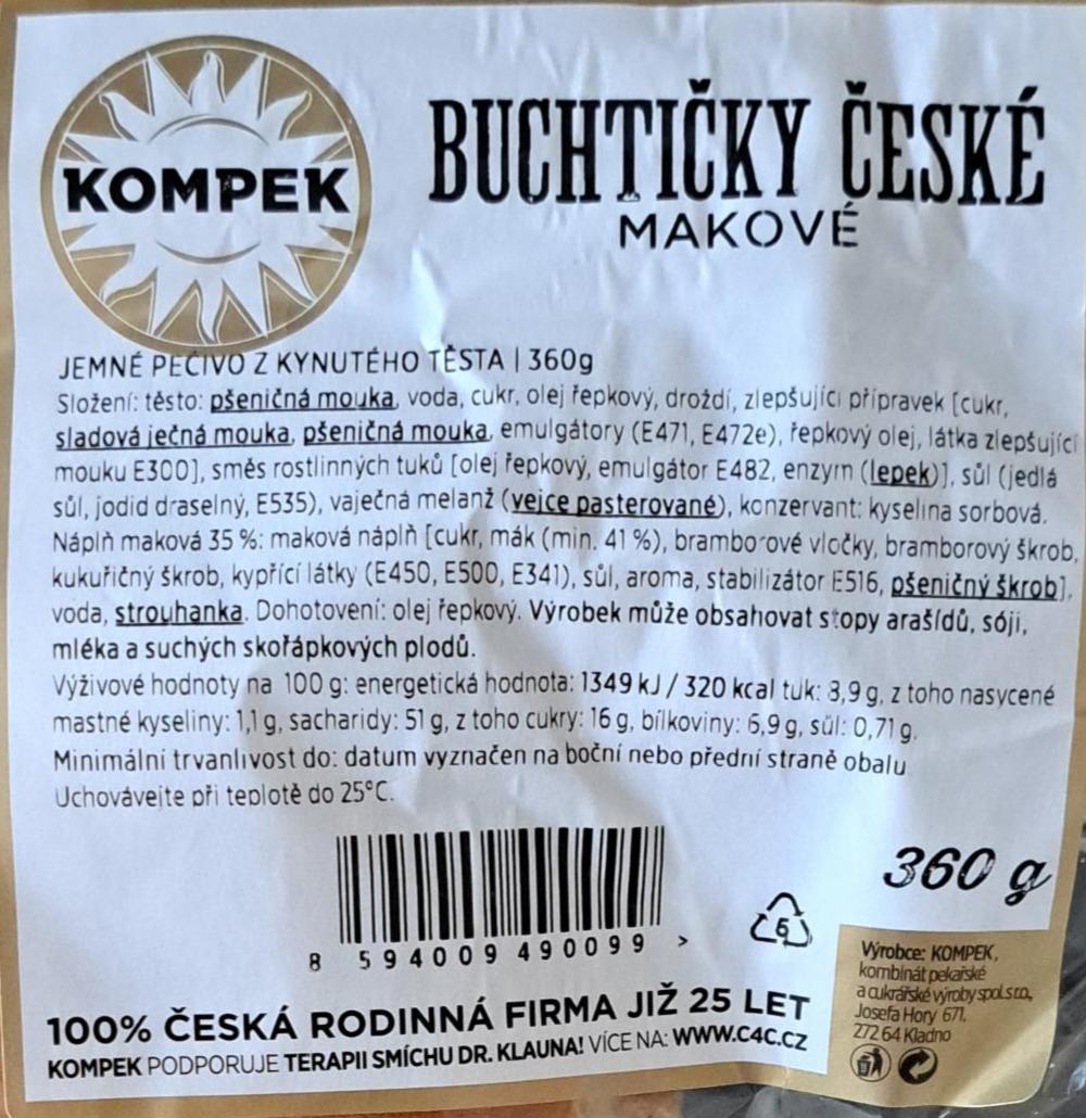 Фото - Buchtičky české makové Kompek