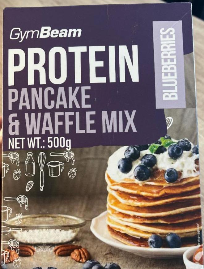 Фото - Pancake&Waffle mix Blueberries GymBeam