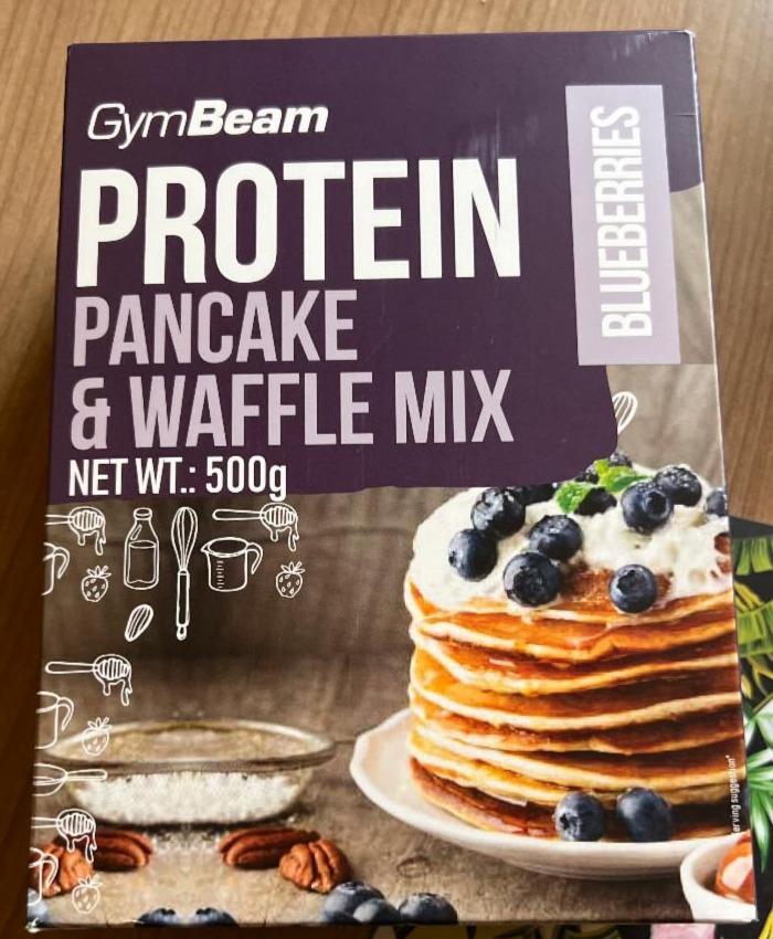 Фото - Pancake&Waffle mix Blueberries GymBeam