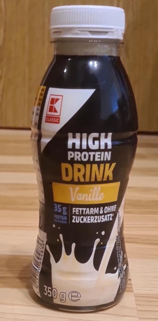 Фото - High protein drink vanille K-Classic