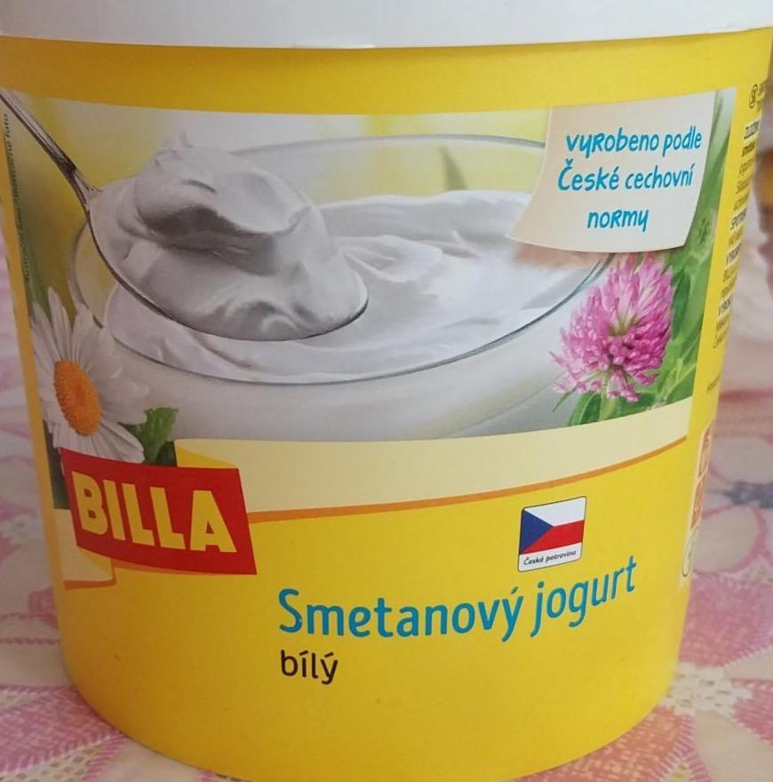 Фото - Smetanový jogurt bílý Billa