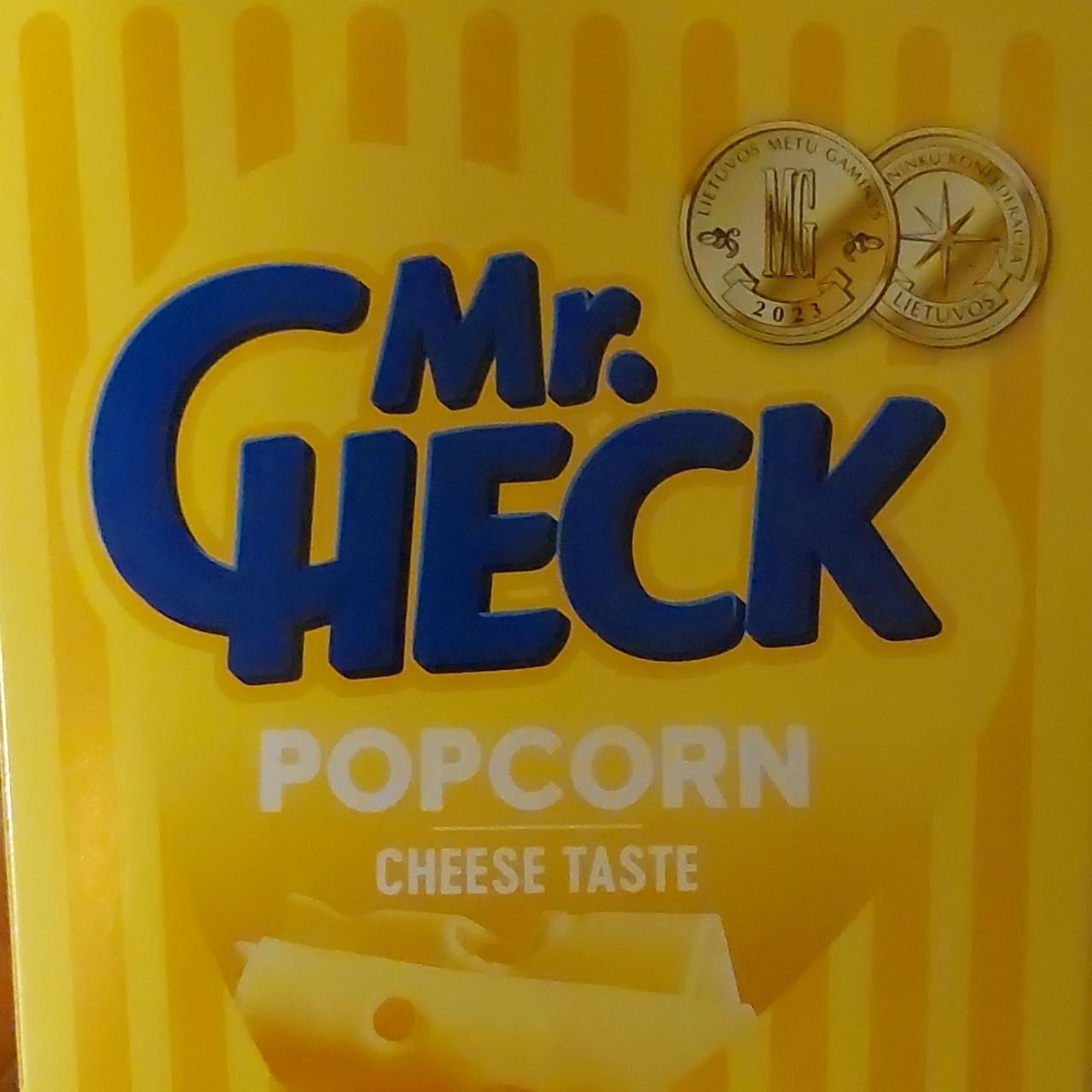 Фото - Popcorn cheese taste Mr.Check