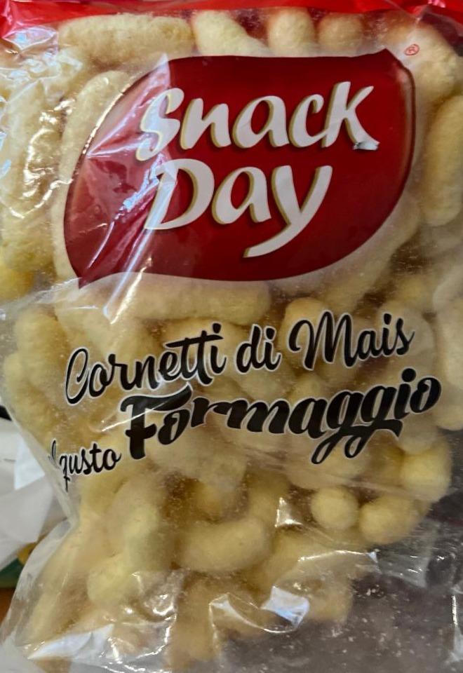 Фото - Cornetti di Mais al gusto Formaggio Snack Day