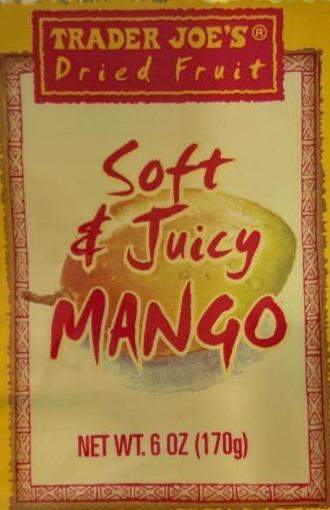 Фото - Soft and Juicy Mango Trader Joe's