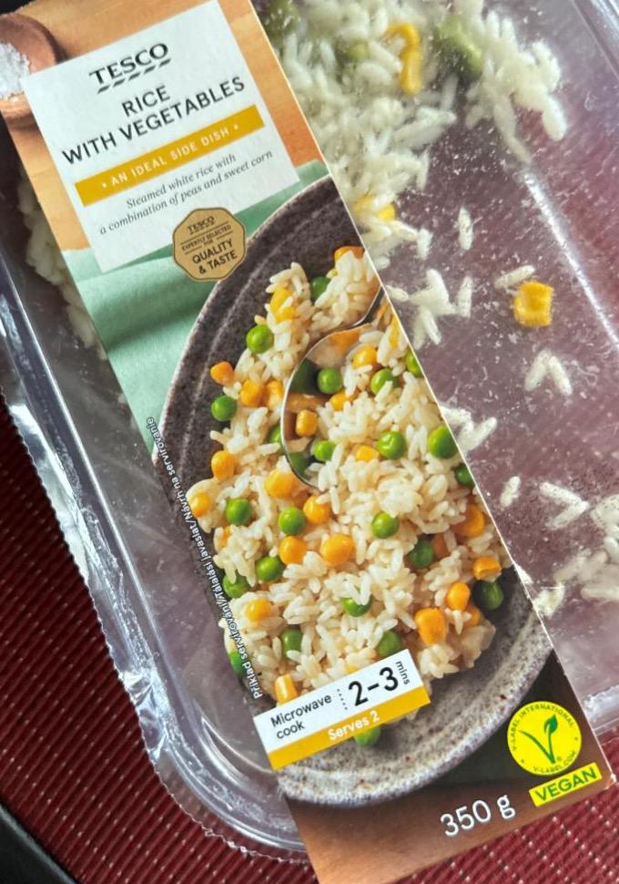 Фото - Rice with vegetables Tesco