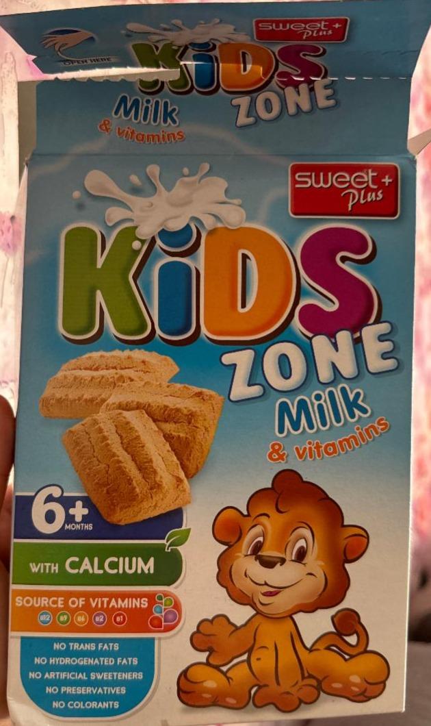 Фото - Kids Zone Milk & vitamins Sweet plus