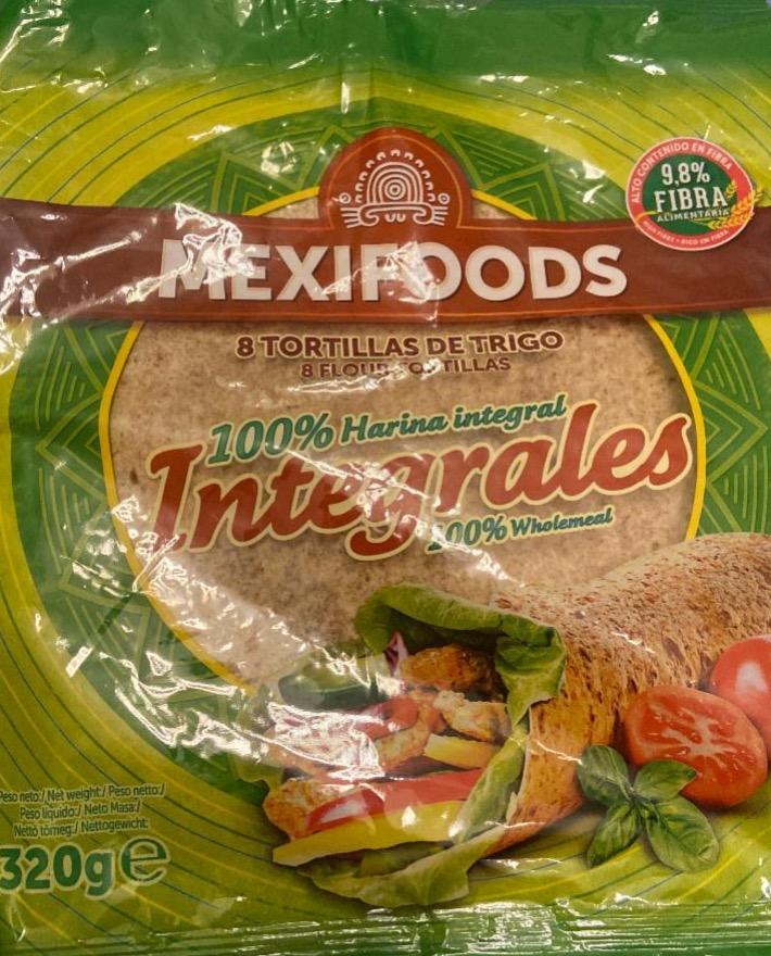 Фото - Tortillas de trigo integral Mexifoods