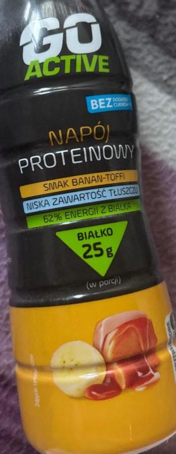 Фото - Napój proteinowy smak banan toffi Go Active