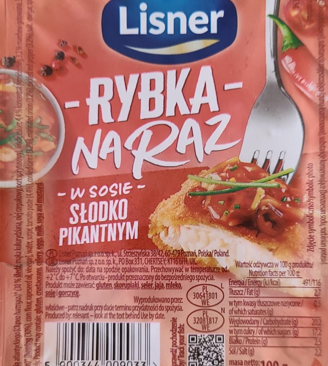 Фото - Rybka na raz Lisner