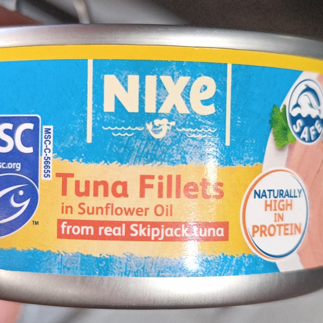 Фото - Tuna fillets in sunflower oil Nixe