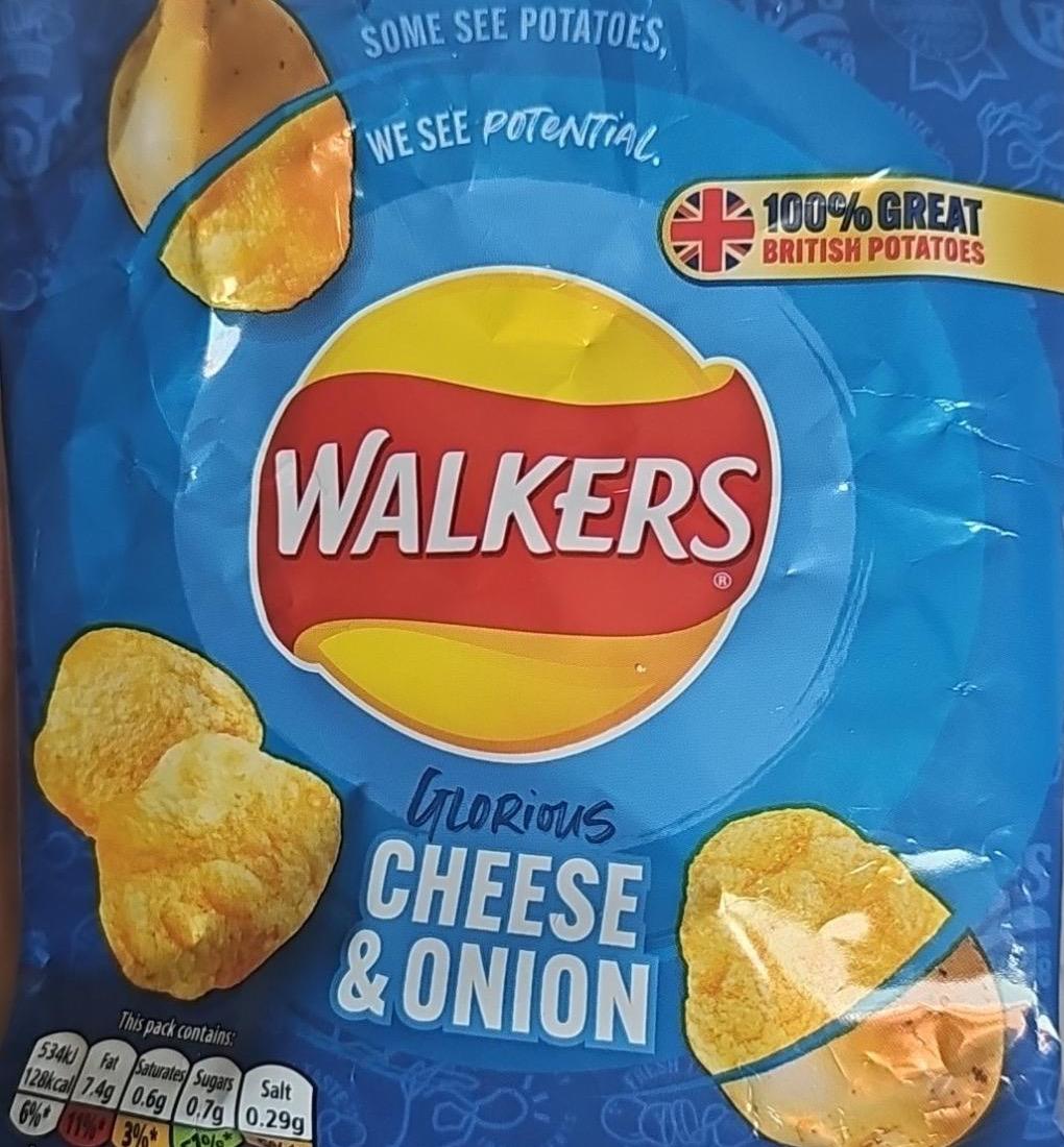 Фото - Glorious cheese onion Walkers