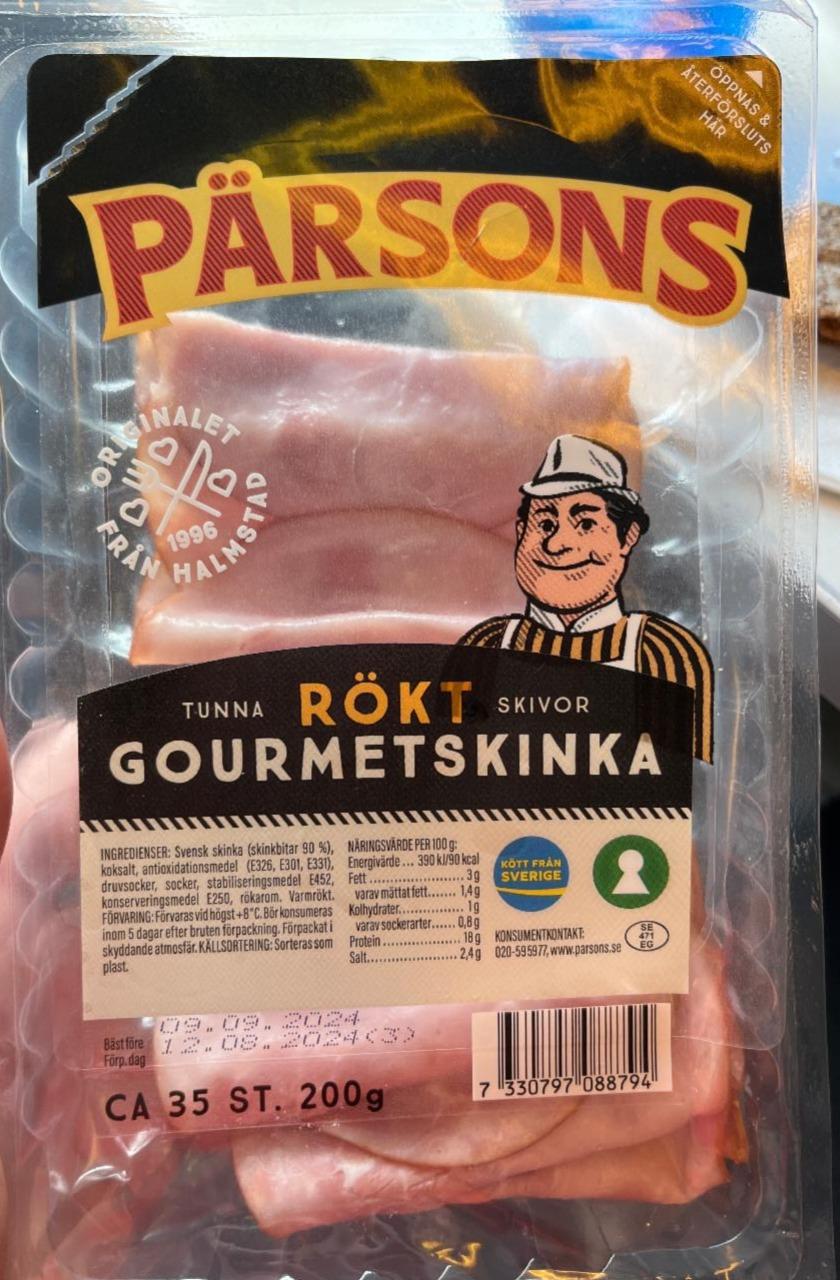 Фото - Gourmetskinka rökt Pärsons