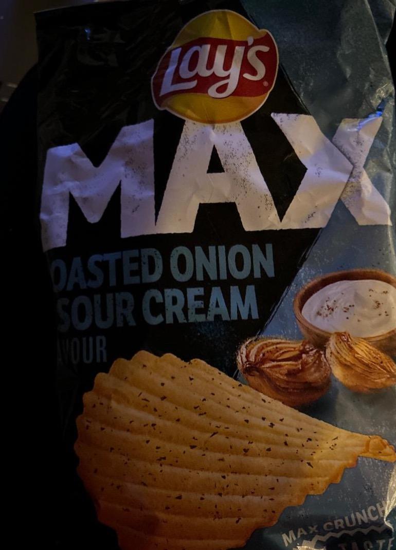 Фото - Max roasted onion&sour cream Lay's