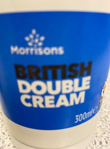 Фото - British Double Cream Morrisons