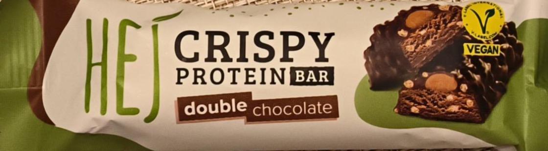 Фото - Crispy protein bar double chocolate Hej