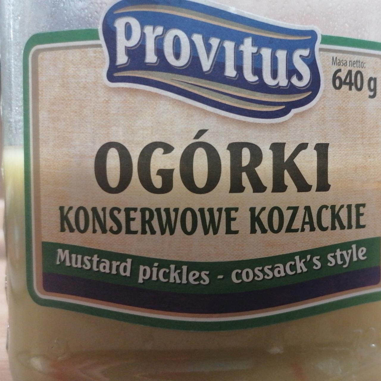 Фото - Ogórki konserwowe kozackie Provitus