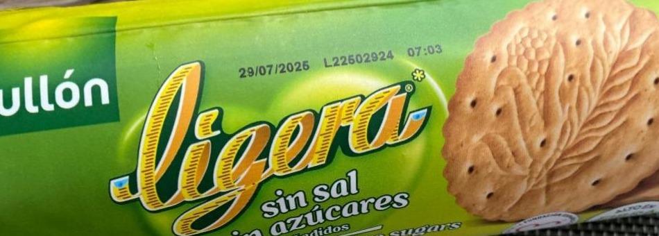 Фото - Galleta ligera sin sal y sin azúcar Gullon