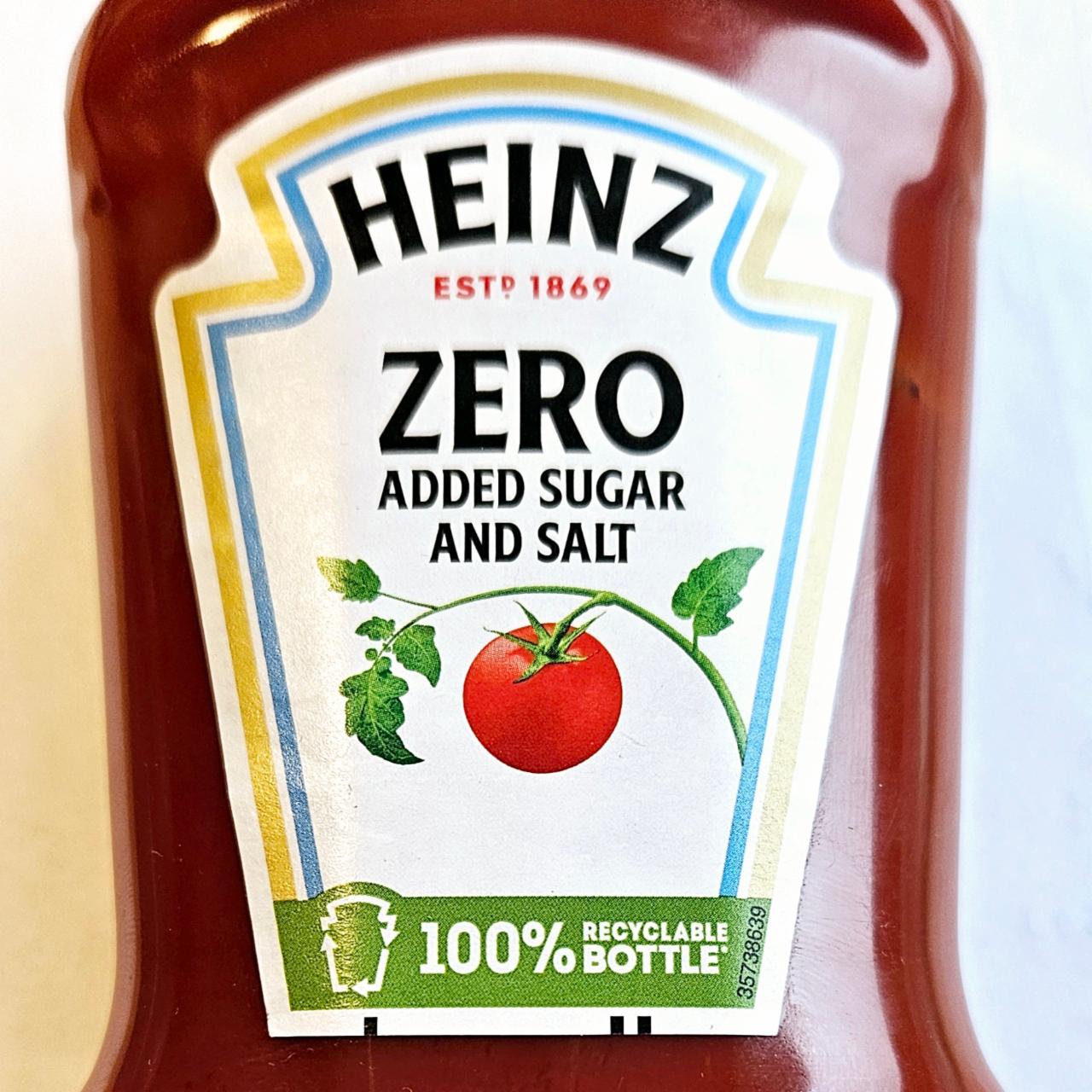 Фото - Tomato ketchup zero Heinz