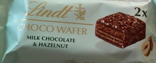 Фото - Milk Chocolate & Hazelnut Choco Wafer Lindt